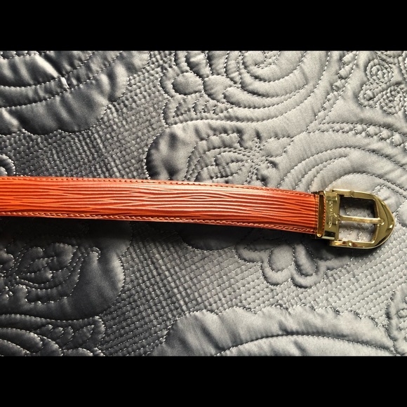 Louis Vuitton Brown Epi Leather belt - Picture 8 of 8